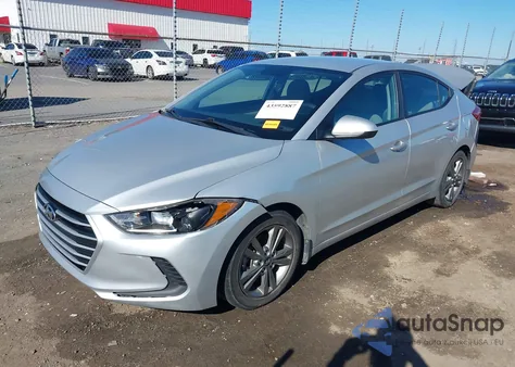 2018 Hyundai Elantra Sel from USA, damaged, VIN 5NPD84LF0JH400436